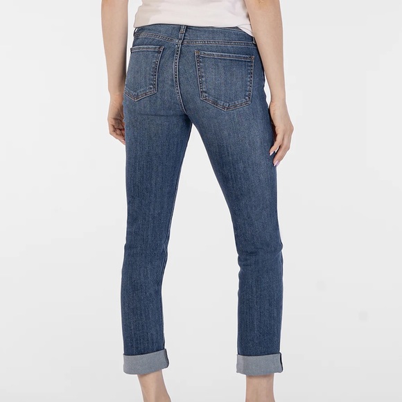 Kut From the Kloth Catherine Mid Rise Boyfriend Jeans Size 8 - Picture 11 of 14